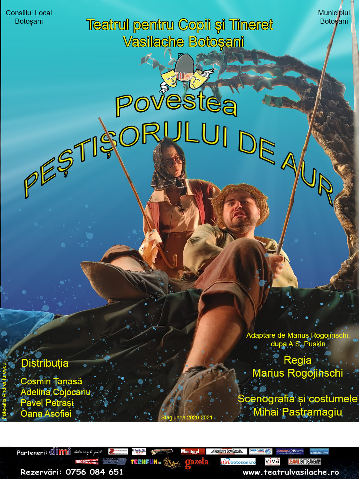 Read more about the article Teatru – Povestea peștișorului de aur