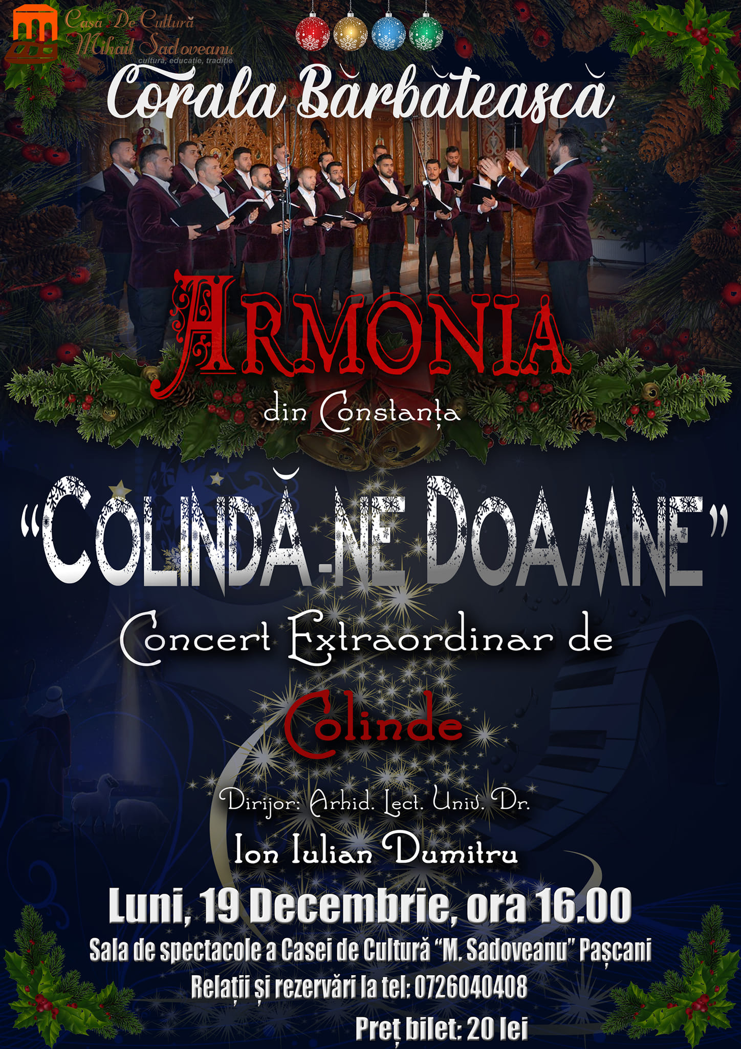 Read more about the article Concert – “Colindă-ne Doamne”