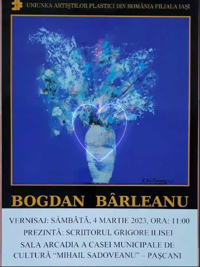 Read more about the article Vernisajul expoziției pictorului Bogdan Bârleanu
