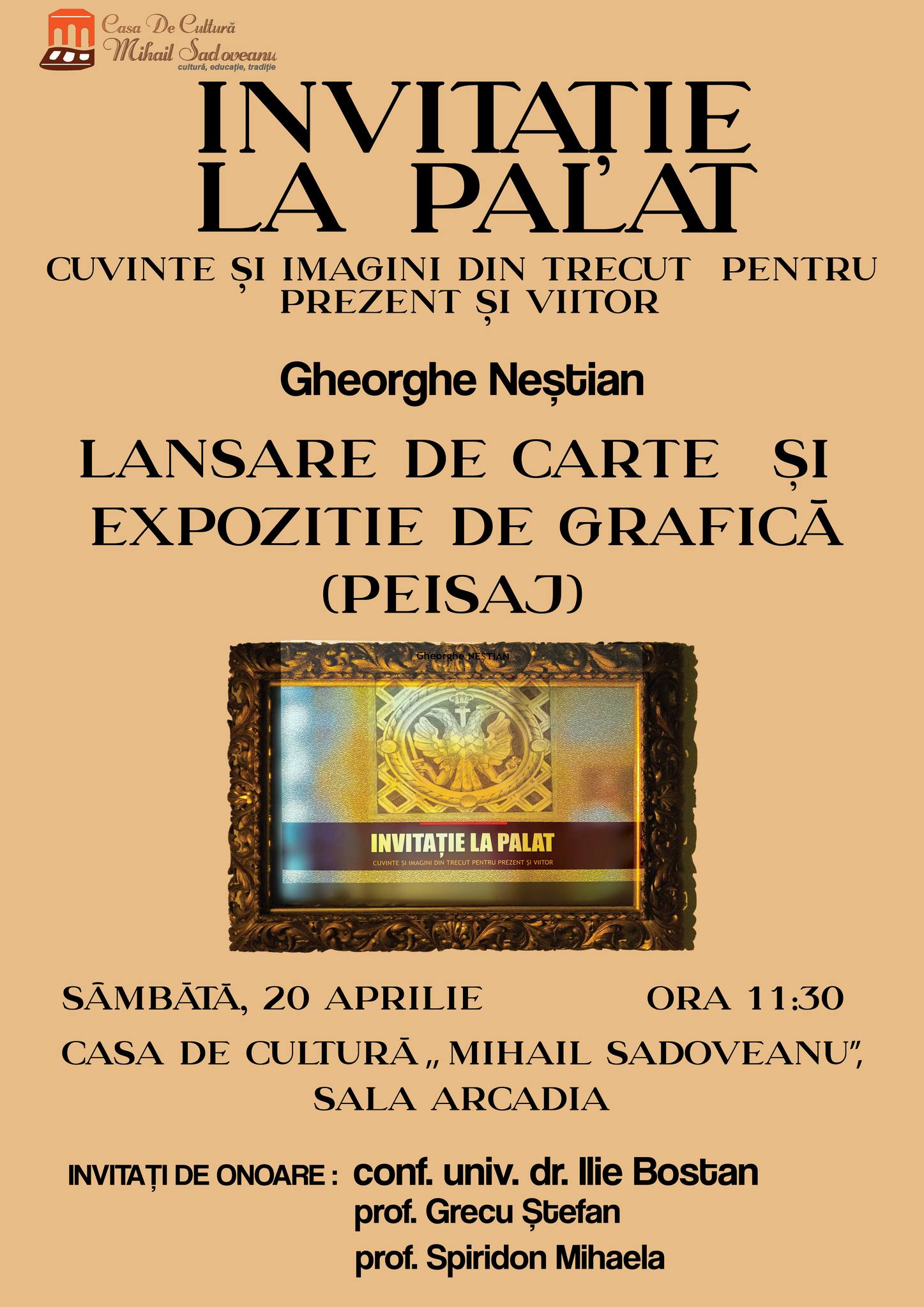 Read more about the article Invitație la Palat