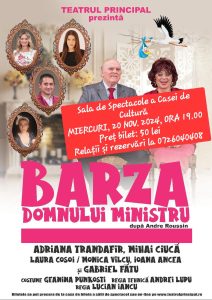 Teatru – Bara domnului minstru